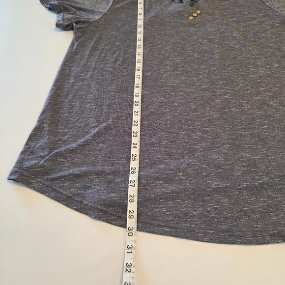 U.Vomade Women’s Top, Carbon Purple Gray, 2XL - Never Worn - Picture 7 of 9